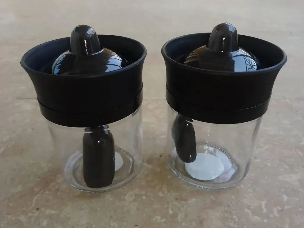 2 Pcs Cute and Smart Multipurpose Jar with Tap 210ml