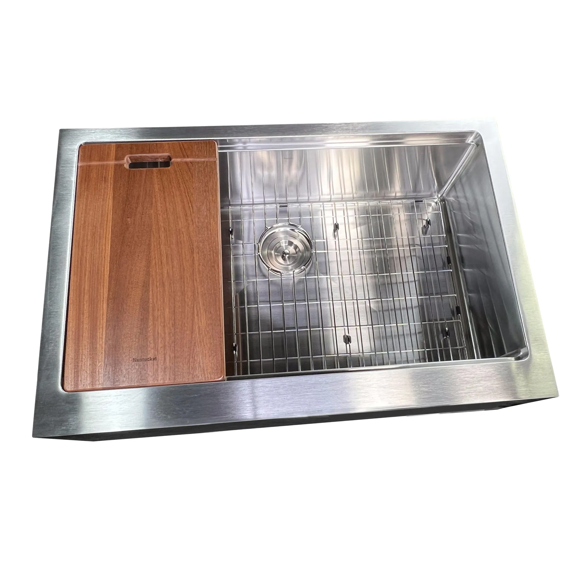 33" Stainless Steel Workstation Farmhouse Kitchen Sink