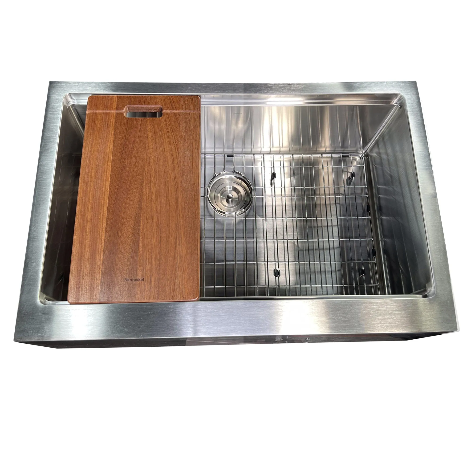 33" Stainless Steel Workstation Farmhouse Kitchen Sink
