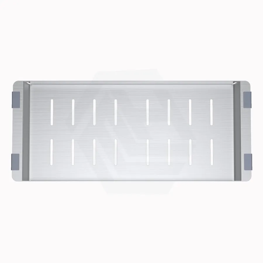 443x183x40mm Square Stainless Steel Colander for Kitchen Sink