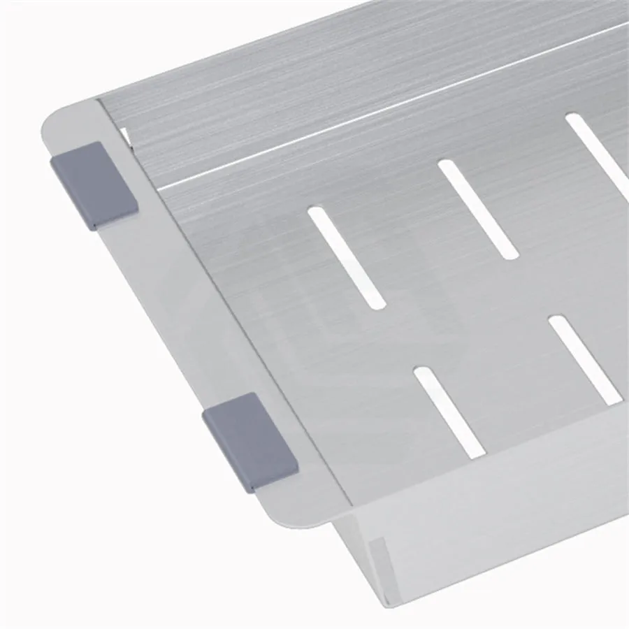 443x183x40mm Square Stainless Steel Colander for Kitchen Sink