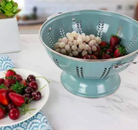 523-0024, GH Plaza Cafe, 4Qt Colander-Sky Blue