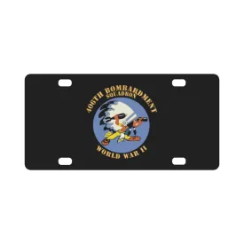 AAC - 406th Bombardment Squadron - WWII X 300 Classic License Plate