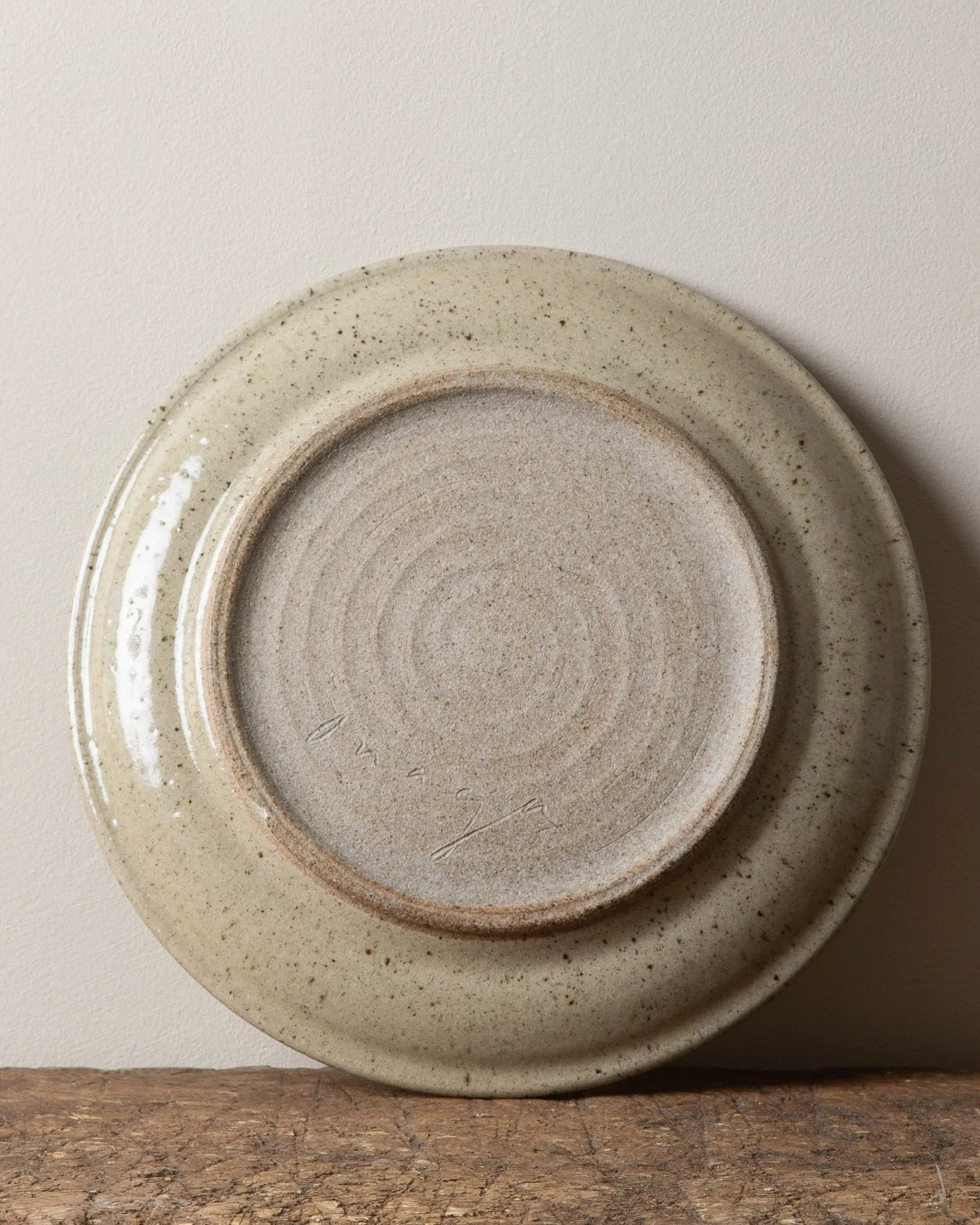 Abstract Floral Studio Platter by Onaga