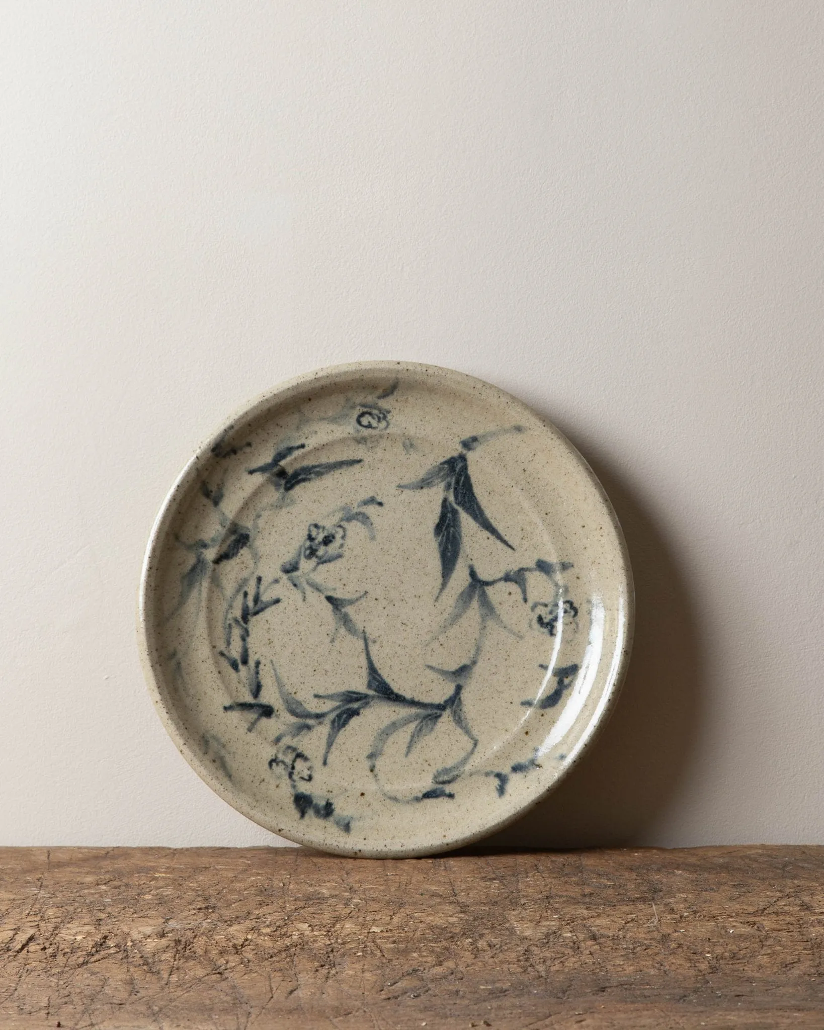 Abstract Floral Studio Platter by Onaga