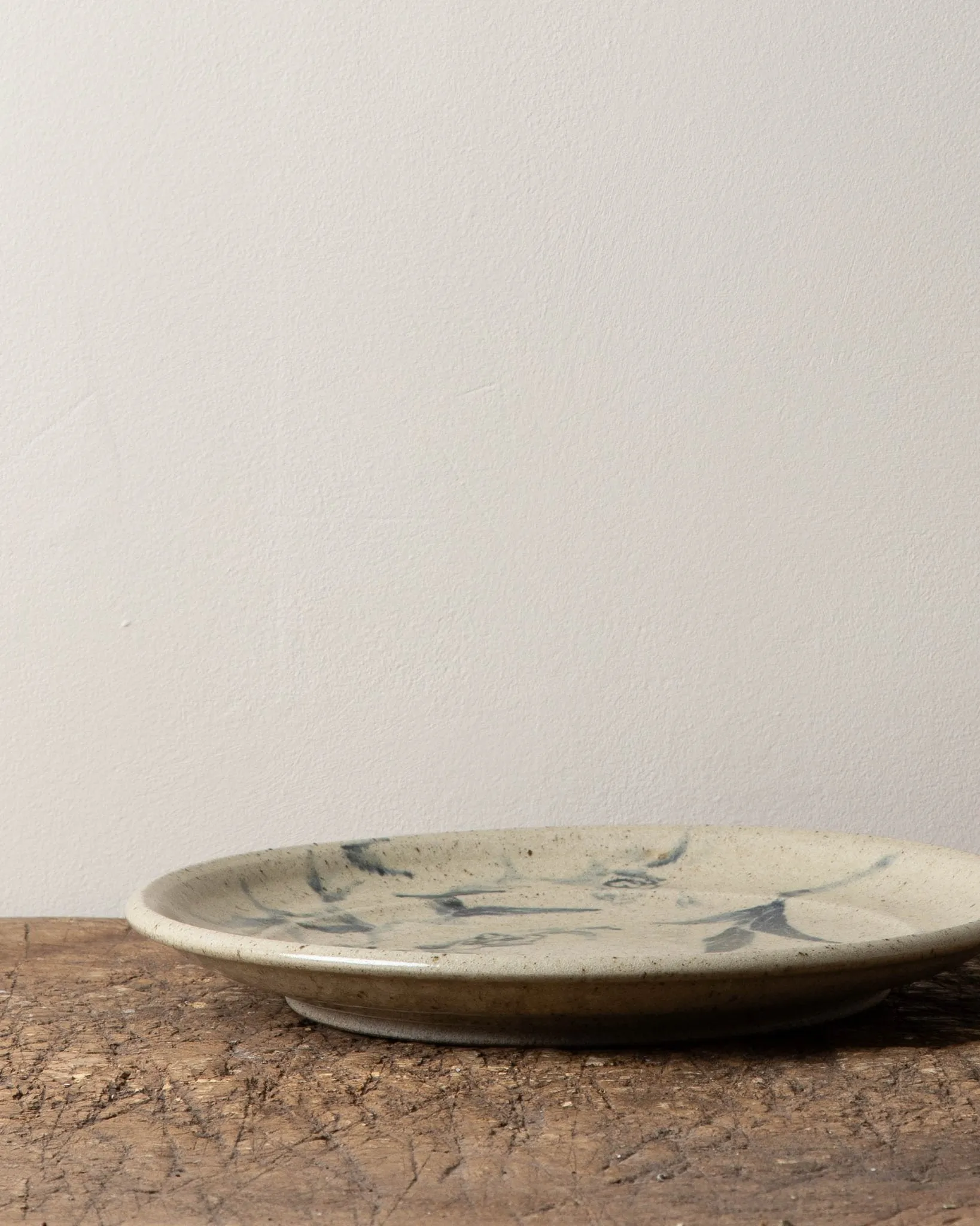 Abstract Floral Studio Platter by Onaga