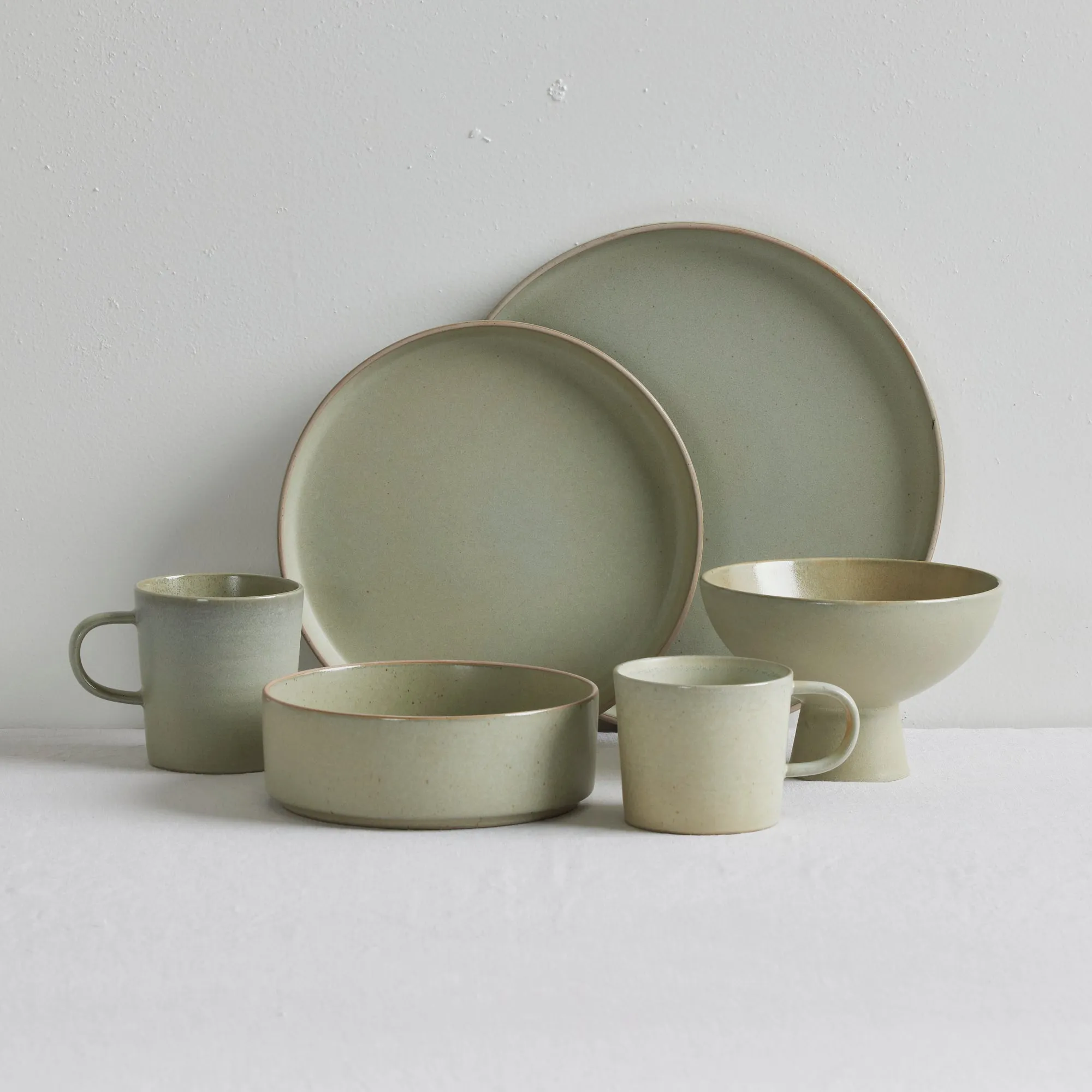 Akira Dinner Plate - Sage