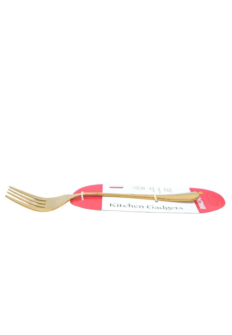 Anchor Serving Fork - Gold