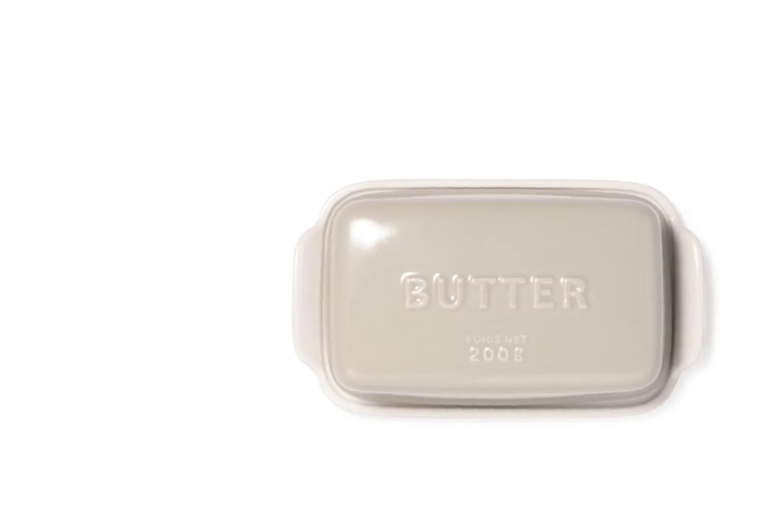 Arrondi Butter Dish