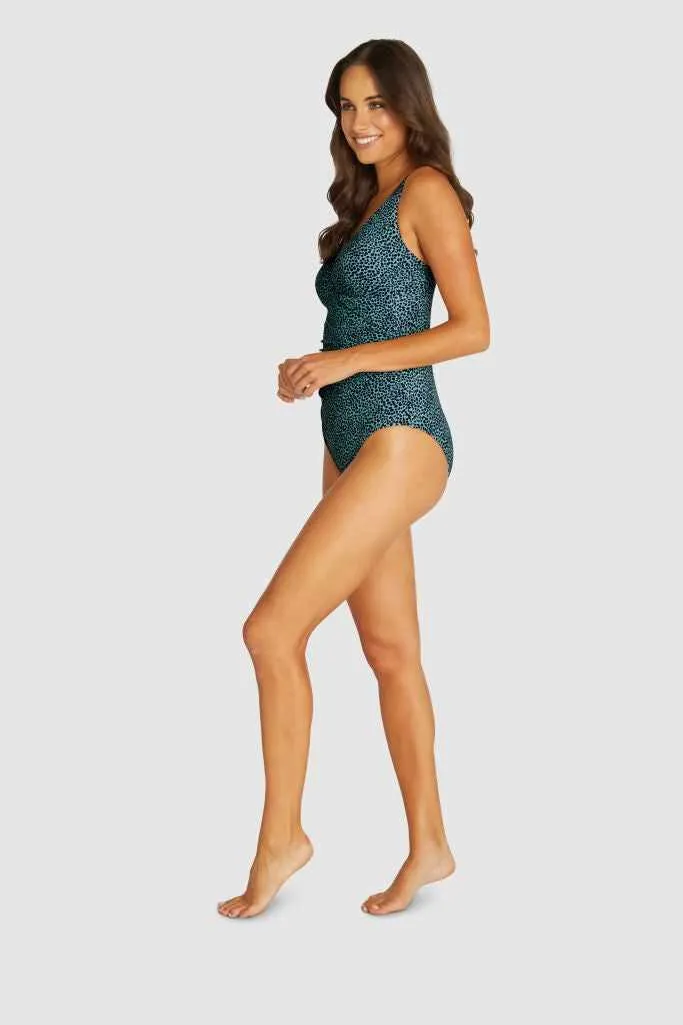 Baku D-E Cup Ring Front One Piece - Zafari