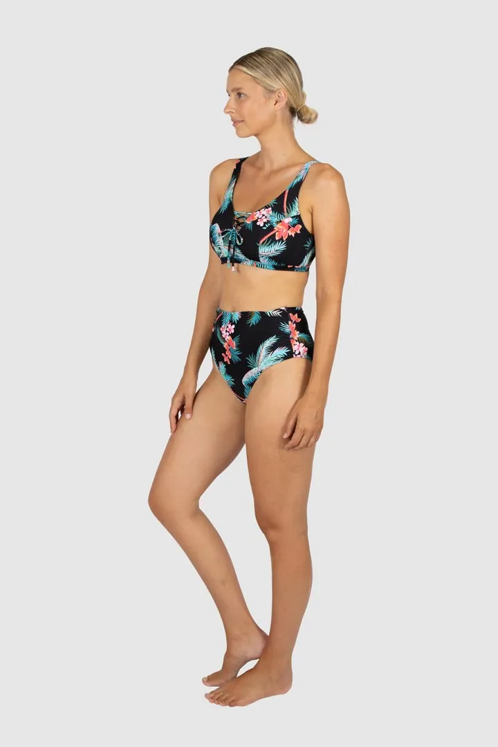 Baku E-G Lace Up Bra - Amalfi