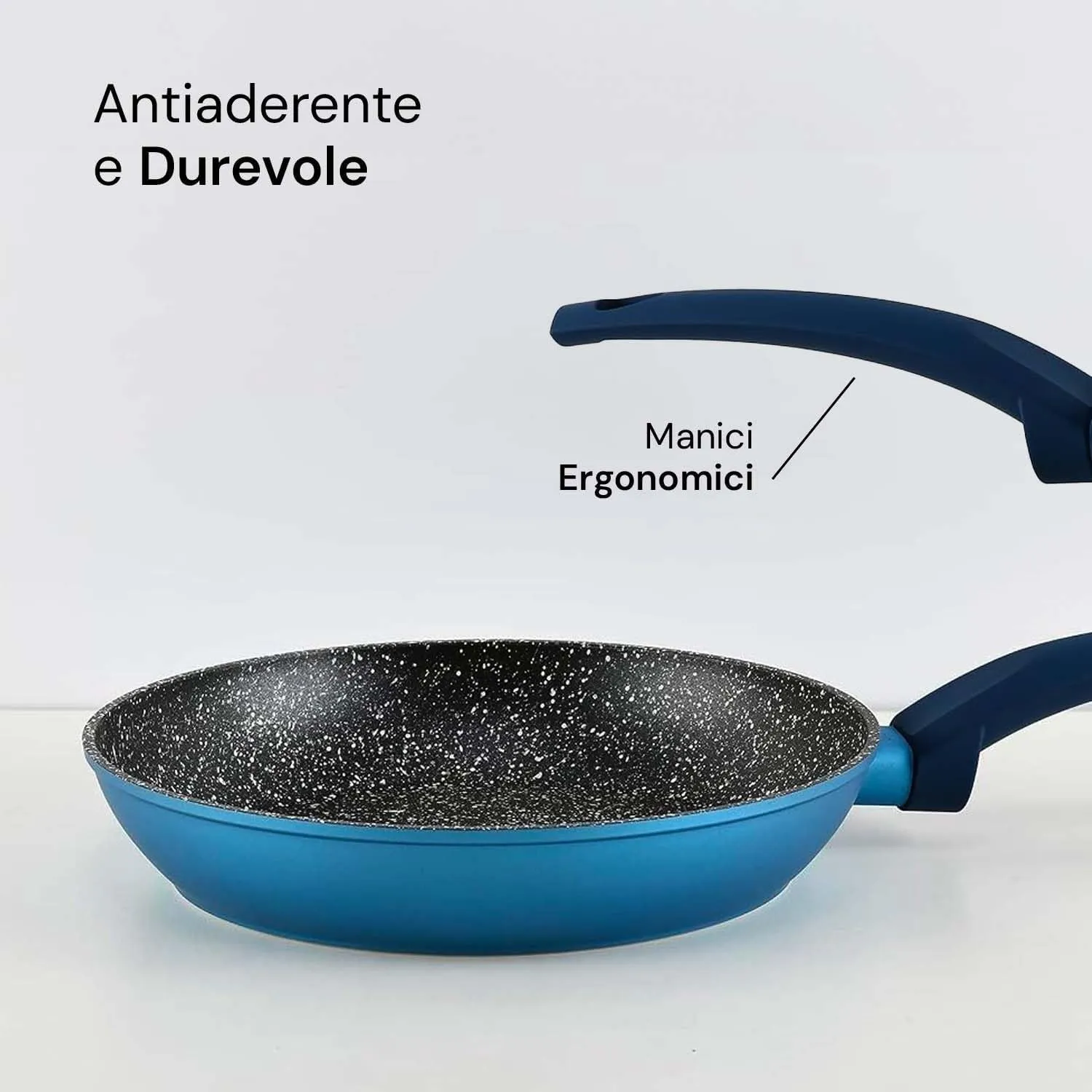 Batteria 10 Pezzi Gaia Blu