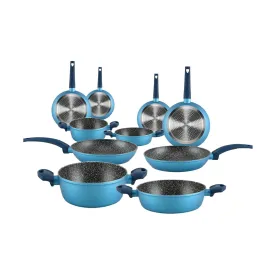 Batteria 10 Pezzi Gaia Blu
