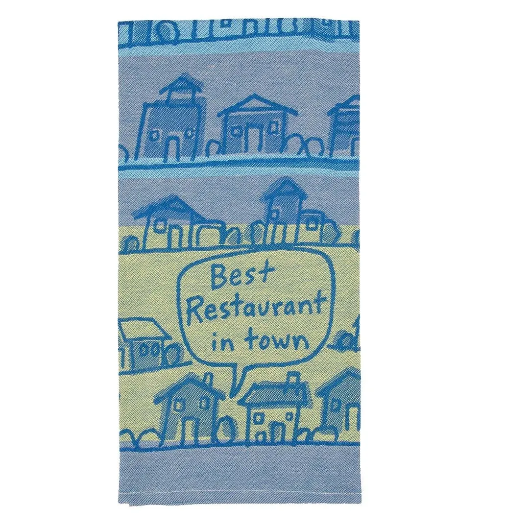 Best Restaurant In Town Dish Towel