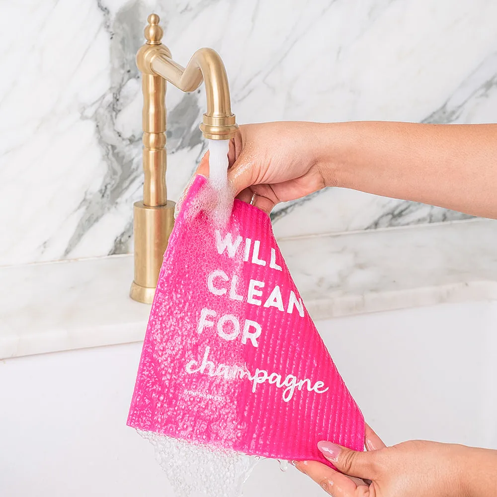 Biodegradable Dish Cloths – Champagne Set