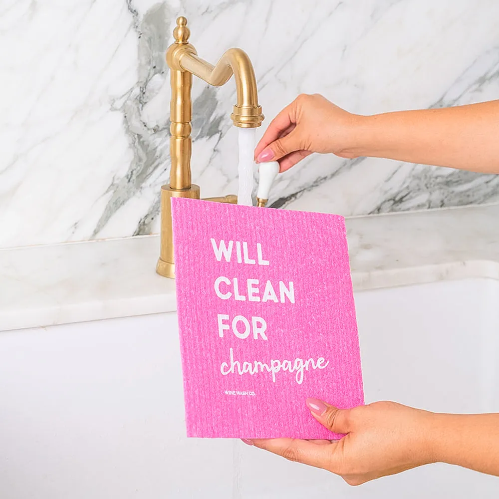 Biodegradable Dish Cloths – Champagne Set