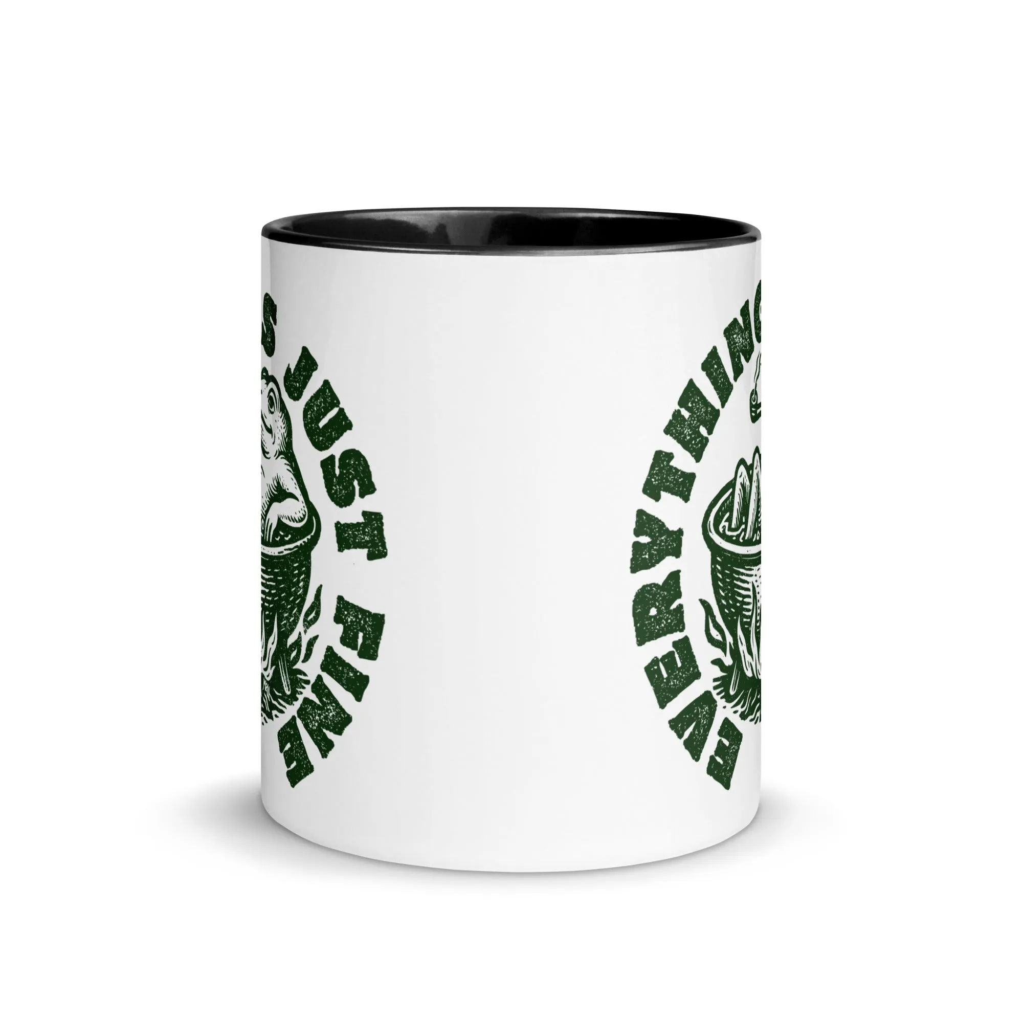 Boiling Frog Everything's Just Fine Coffee Mug
