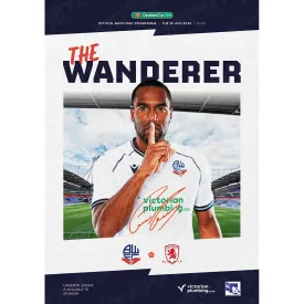 Bolton Wanderers v Middlesbrough (EFL Cup)