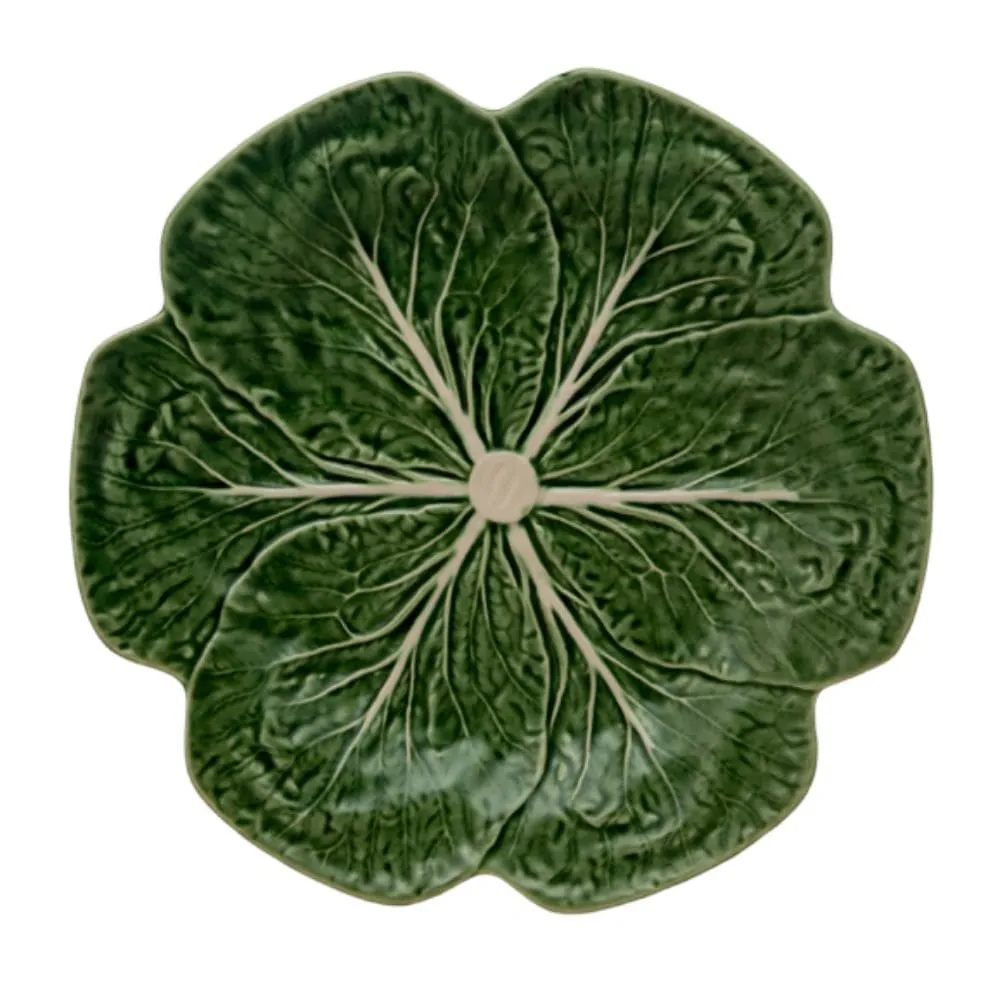 Bordallo Pinheiro Cabbage dinner plate 26.5 cm.