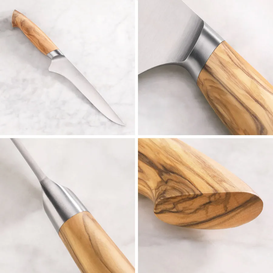 Cangshan OLIV Series 501615 Swedish 14C28N Steel Forged 6" Boning Knife
