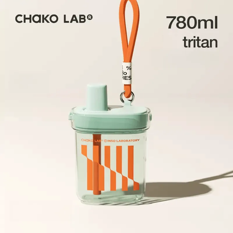 Chakolab Portable Square Cup Water Bottle 780ml
