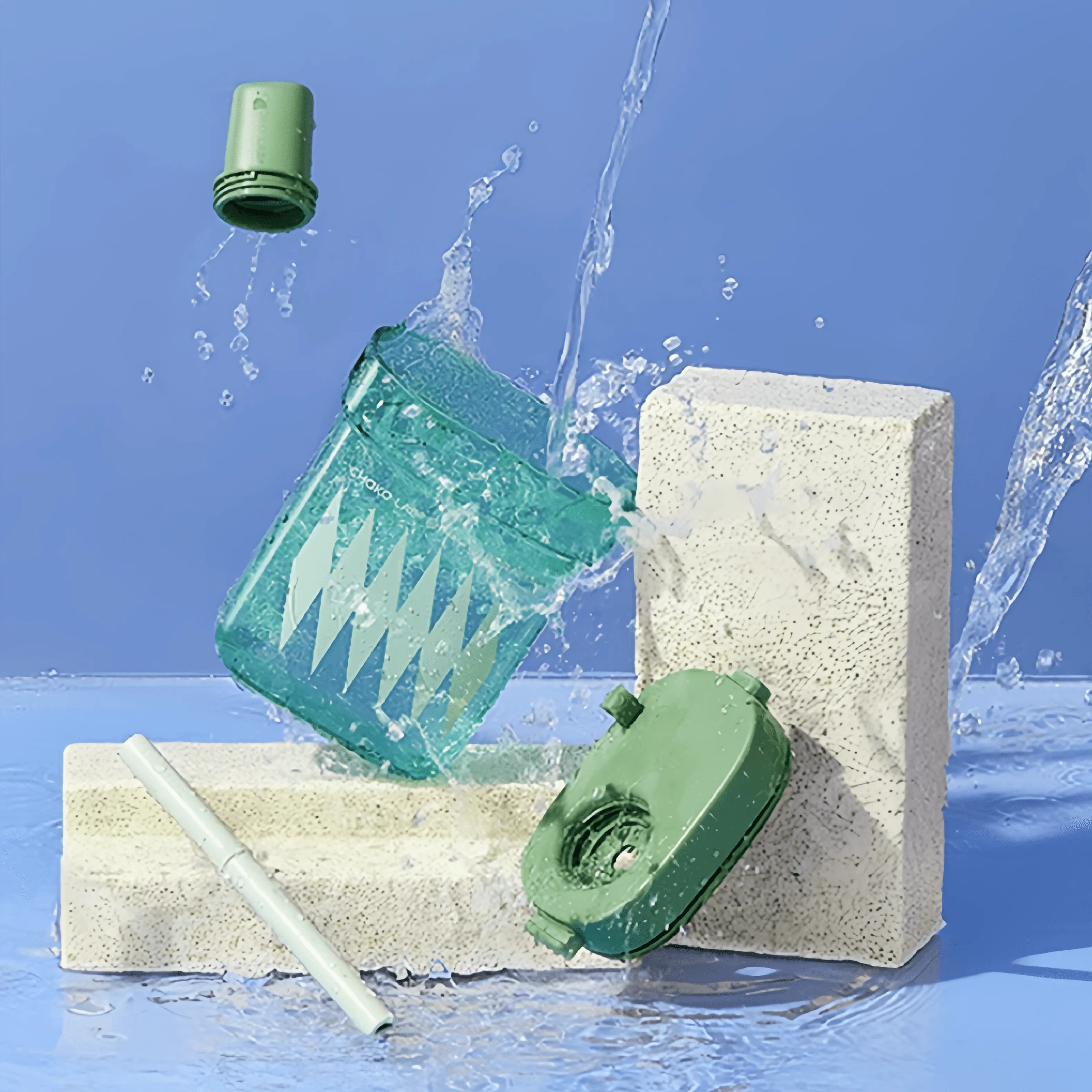 Chakolab Portable Square Cup Water Bottle 780ml