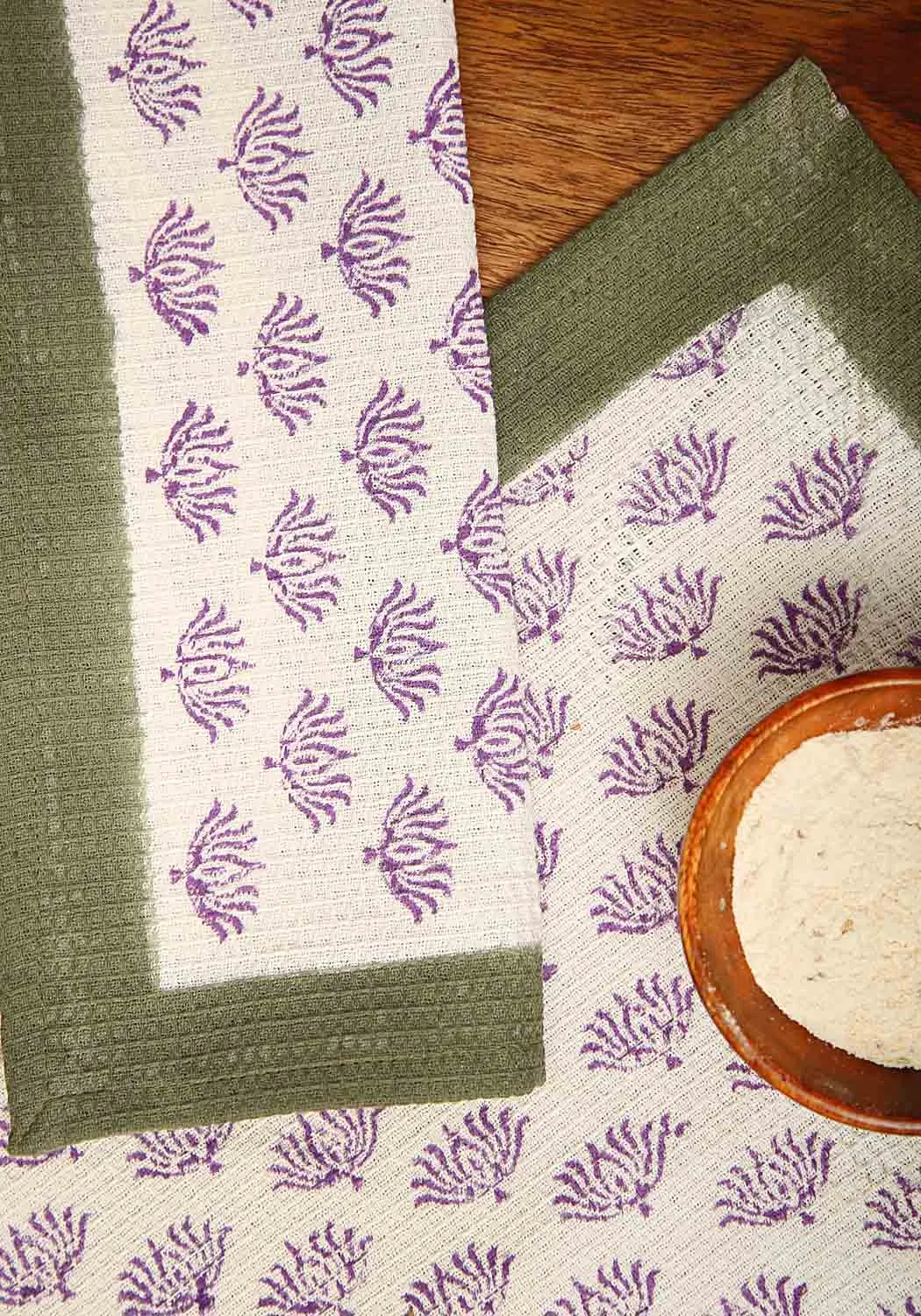 Diana Bud Dish Towel (Set of Two)