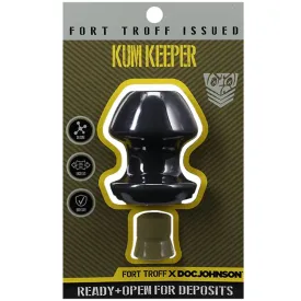Fort Troff - Kum Keeper - Medium -  Medium Hollow Butt Plug with Removeable Stopper