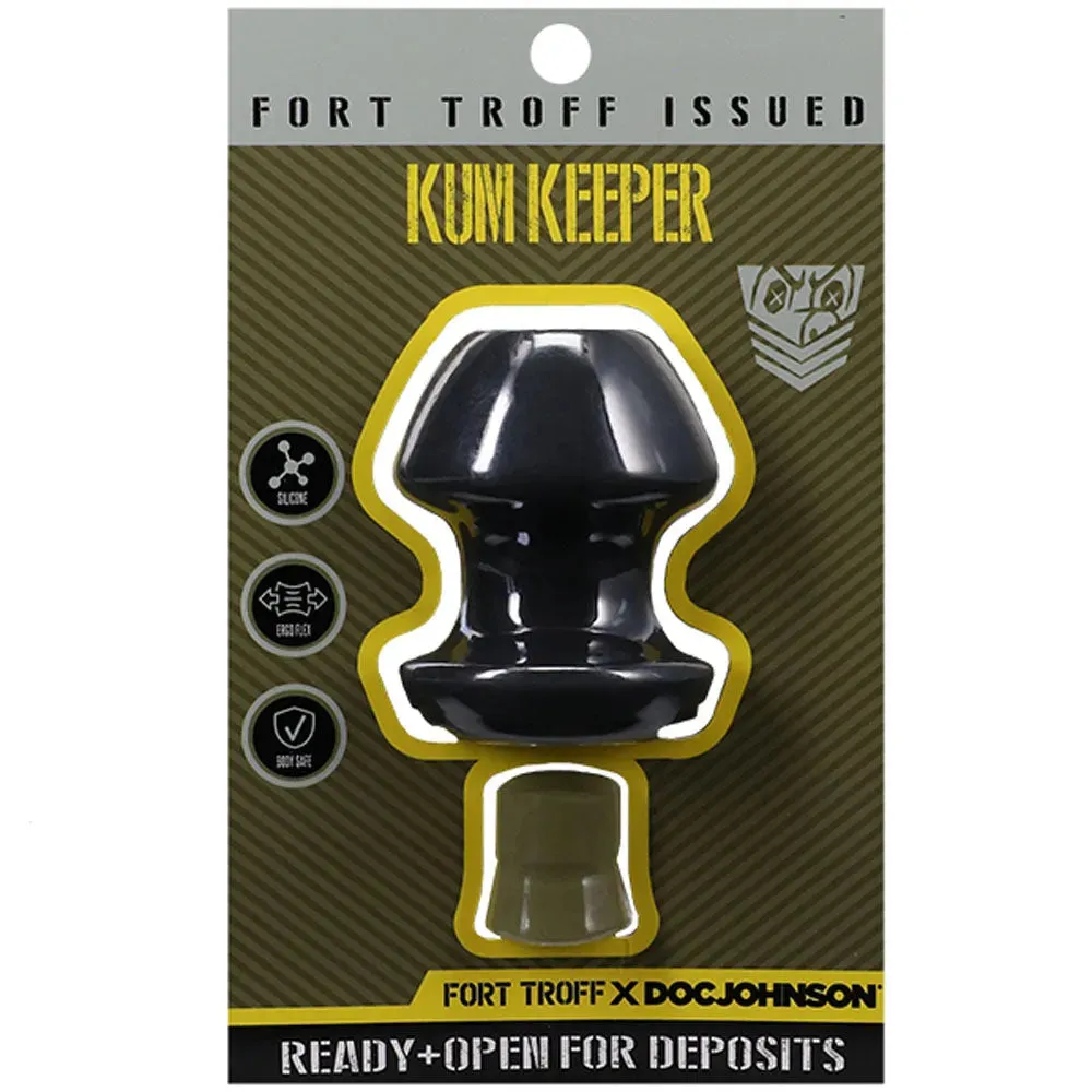 Fort Troff - Kum Keeper - Medium -  Medium Hollow Butt Plug with Removeable Stopper