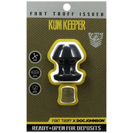 Fort Troff - Kum Keeper - Small -  Small Hollow Butt Plug with Removeable Stopper
