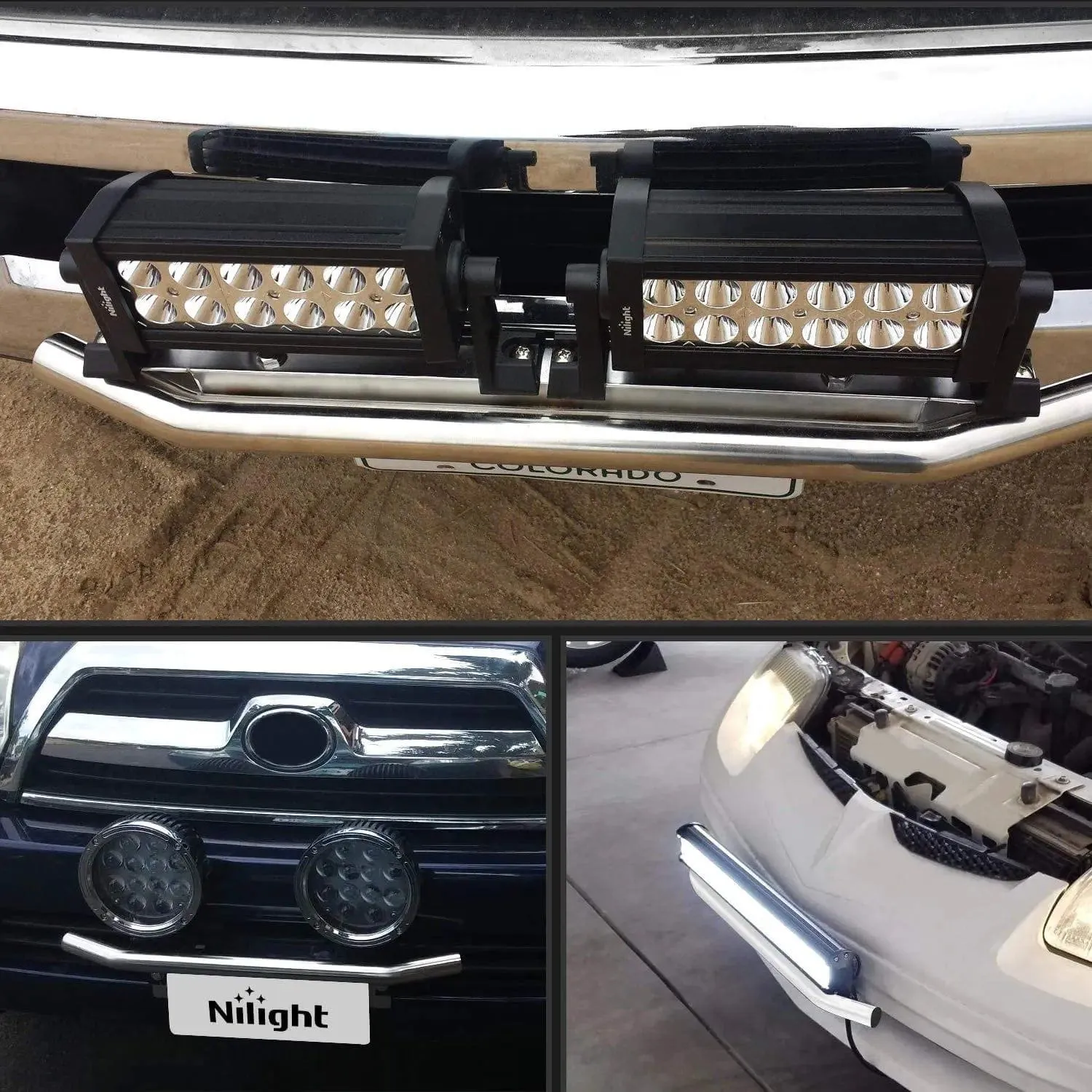 Front Bumper License Plate Mount Bracket Holder