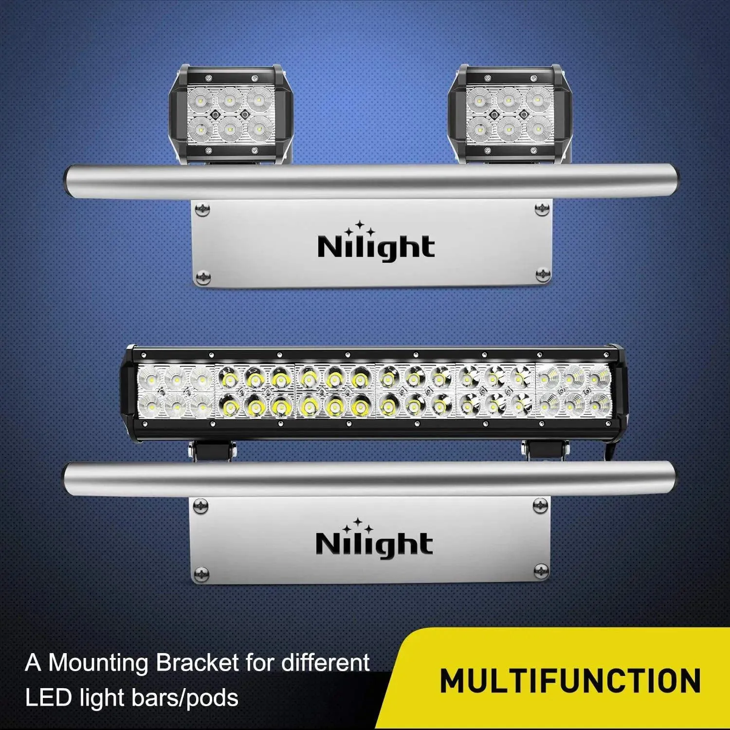 Front Bumper License Plate Mount Bracket Holder