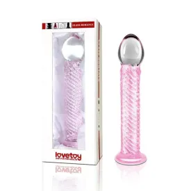 Glass Romance 7 Pink 7.5in