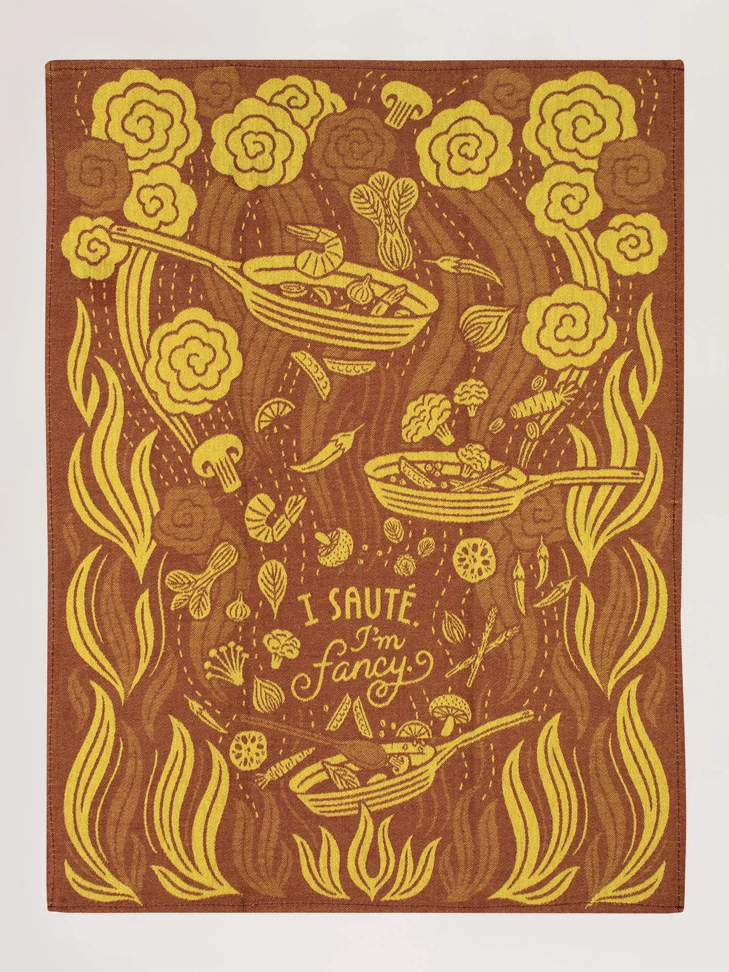 I Saute. I'm Fancy Dish Towel
