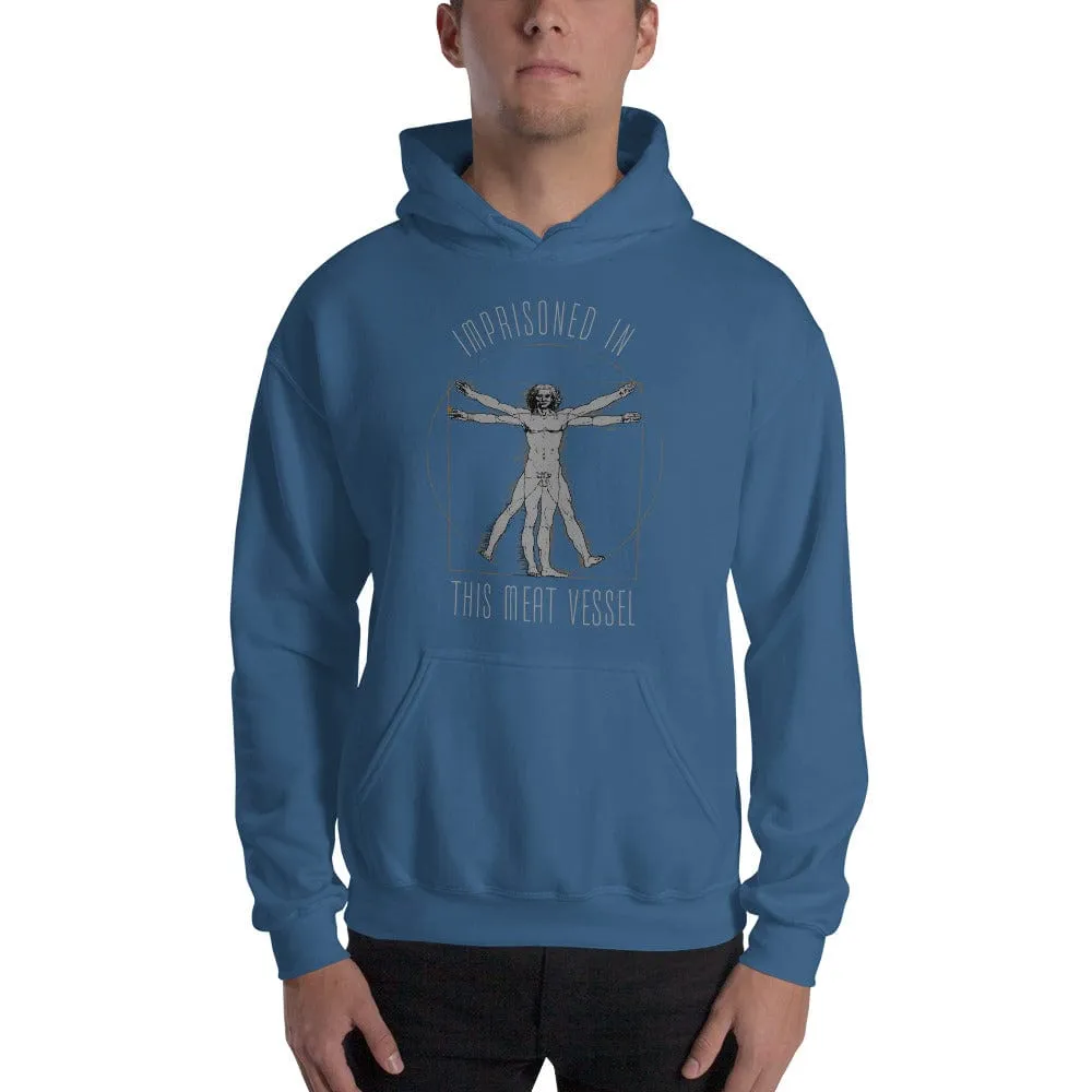 Imprisoned in this meat vessel - Hoodie