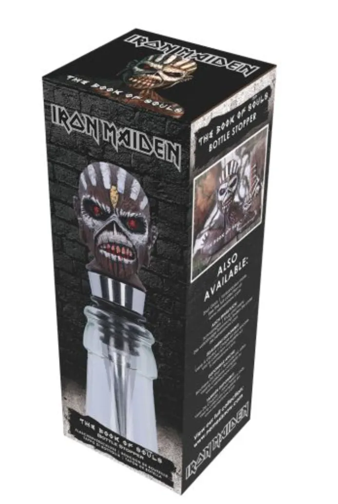 Iron Maiden Book of Souls Bottle Stopper 10cm