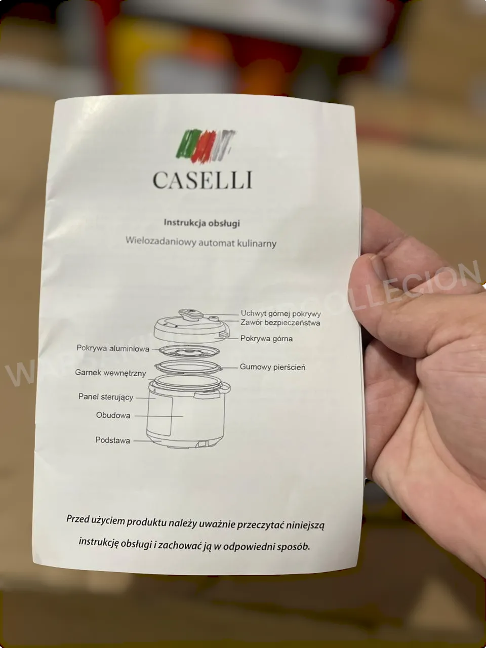 ITALIAN AUTOMATIC ELECTRIC PRESSURE COOKER 5L
