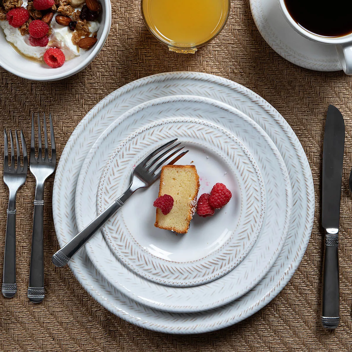 Le Panier 16" Baker - Whitewash