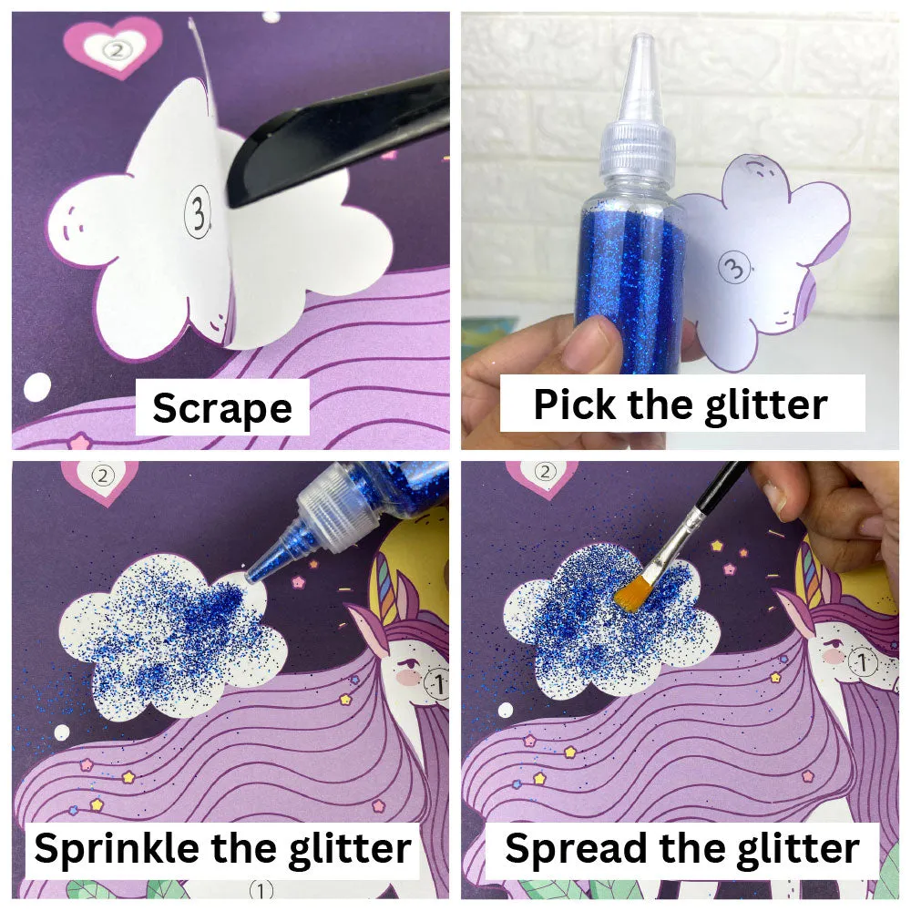 Magical Garden Fairies Sequin Art Set