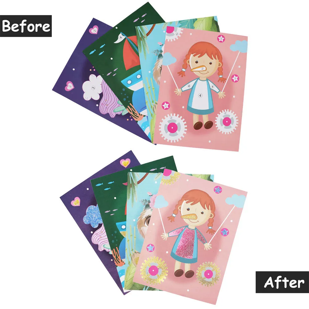 Magical Garden Fairies Sequin Art Set