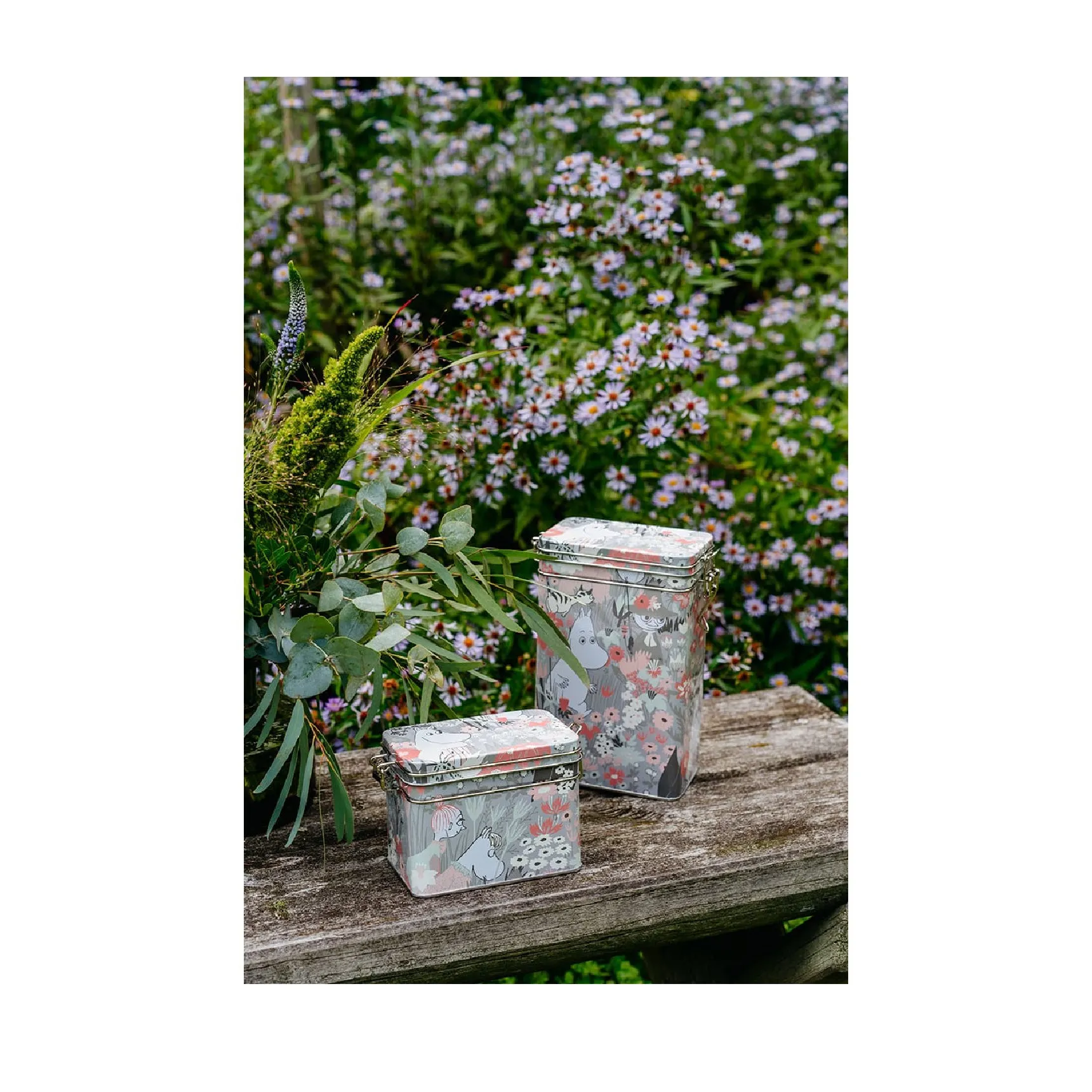 Moomin Buttercup Coffee Tin Green