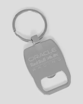 ORACLE RED BULL RACING BOTTLE OPENER KEYRING - SILVER