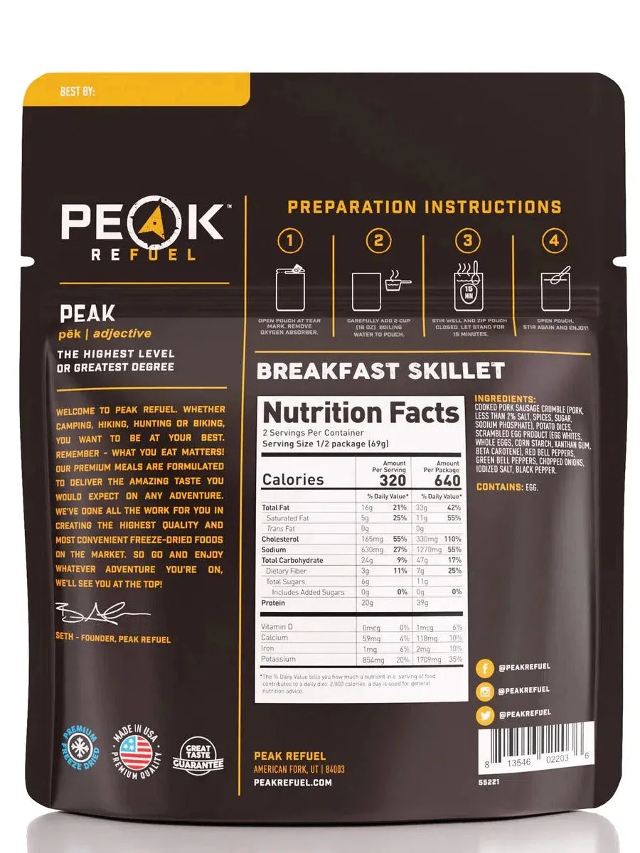 Peak Refuel Breakfast Skillet