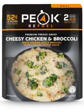 Peak Refuel Cheesy Chicken & Broccoli