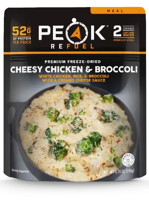 Peak Refuel Cheesy Chicken & Broccoli