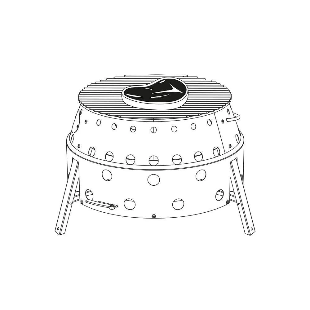 Petromax Atago Multifinction Camping Stove / BBQ / Oven / Fire Pit