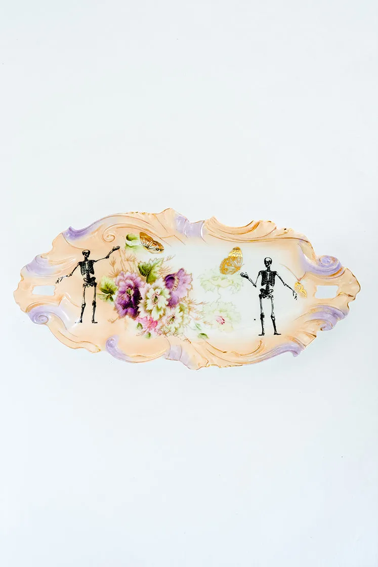 Skeleton Celery Plate