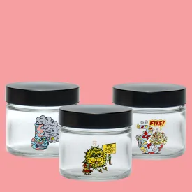 Small Screw-Top Stash Jar
