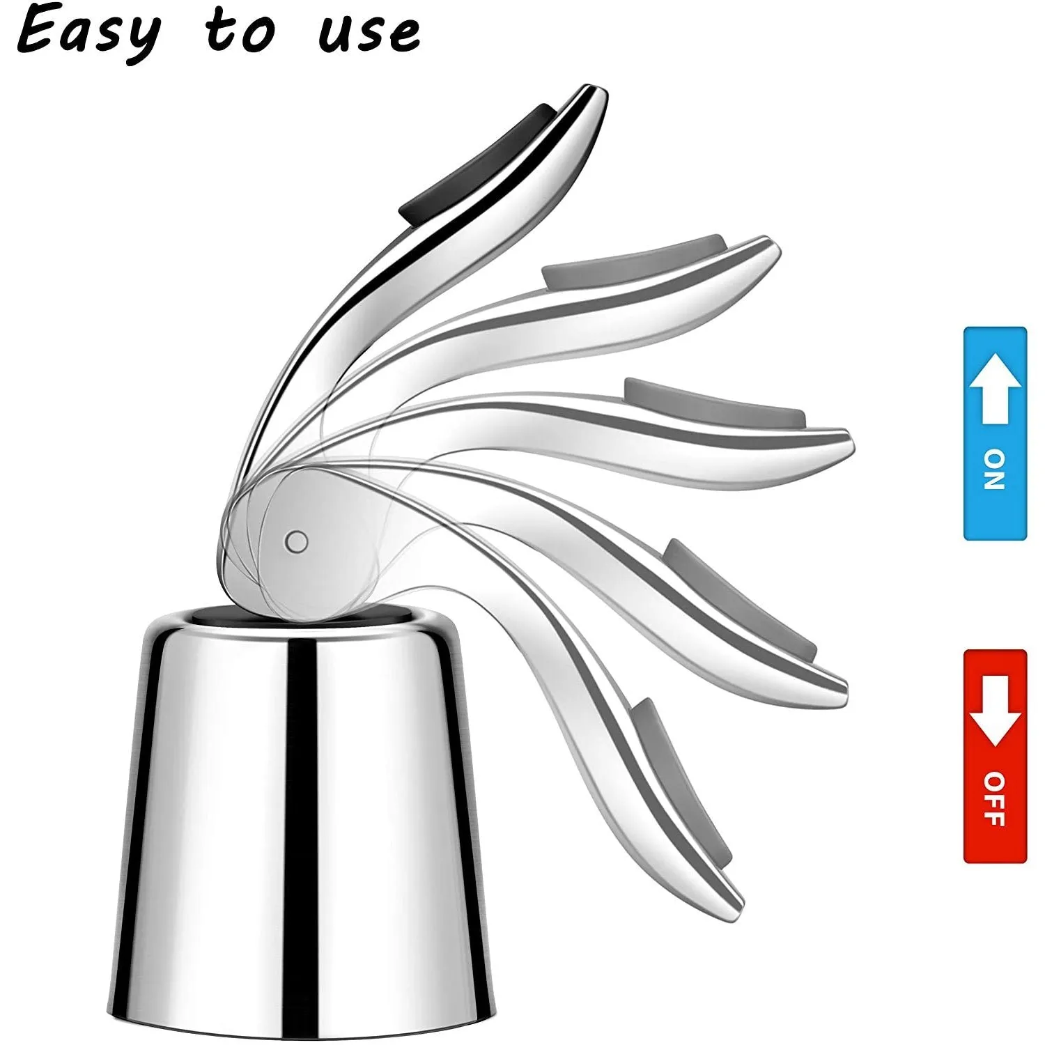 Stainless Steel Wine Bottle Stopper