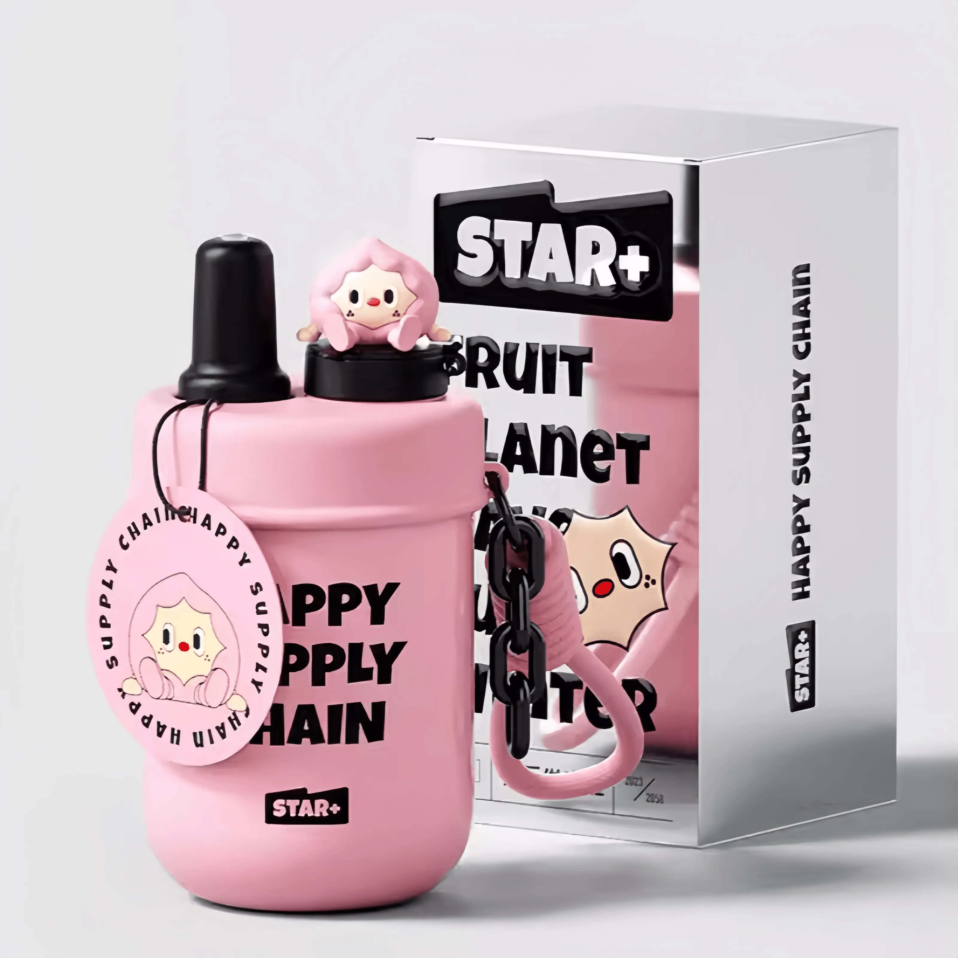 STAR  Fruit Planet Straw Cup 400ml